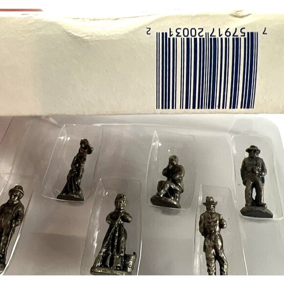 The Americana Pewter Collection 6 Figurines Solid Pewter 1993 - Picture 4 of 9